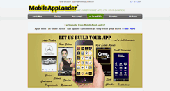 Desktop Screenshot of mobileapploader.com
