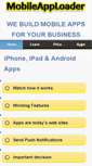 Mobile Screenshot of mobileapploader.com